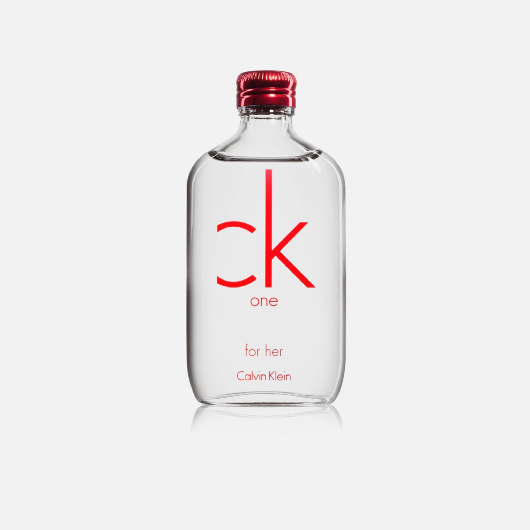 Calvin Klein CK One Red Edition for her Women's Eau de Toilette - 100ml – bottle